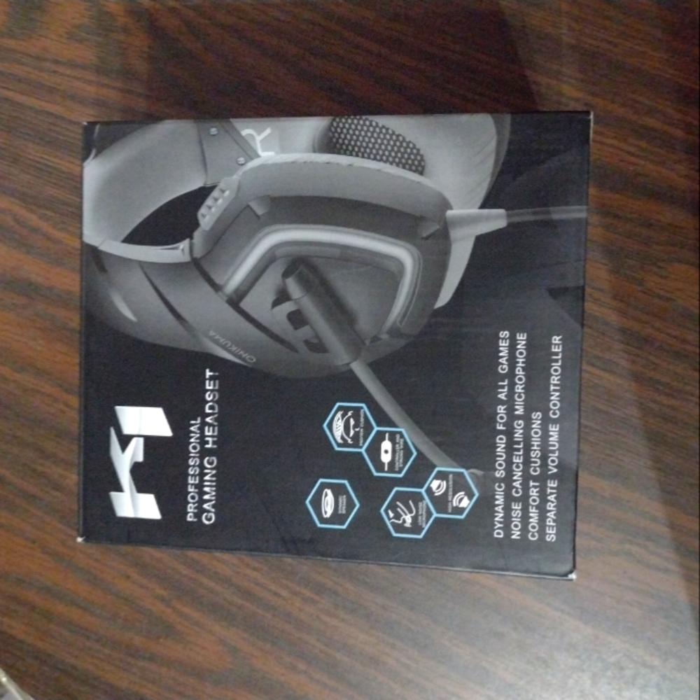 Onikuma K1-B Over Head Gaming Headset - Blue
